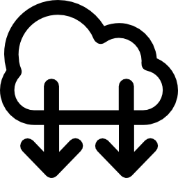 Cloud computing icon