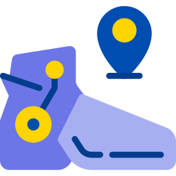 Smart shoes icon