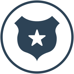 policía icono