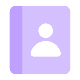 사용자 정보 icon