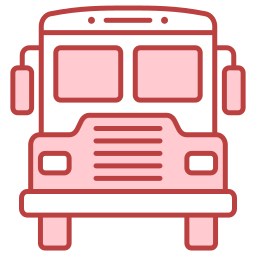autobús escolar icono