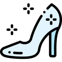 Glass shoes icon