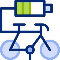 vélo électrique Icône