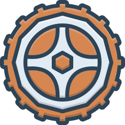 rueda icono
