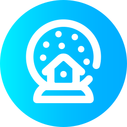 Snow globe icon