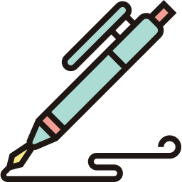 penna stilografica icona