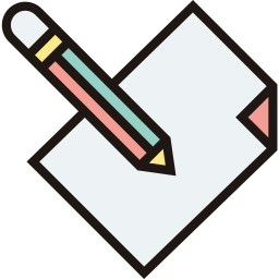 Paper note icon