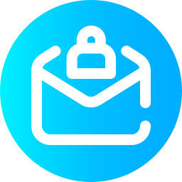 Secured letter icon