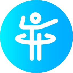 Hula hoop icono