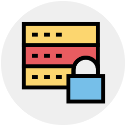 protección de datos icono