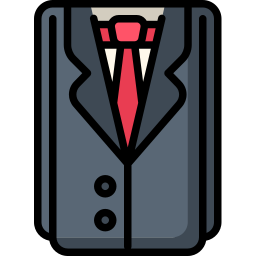 giacca e cravatta icona