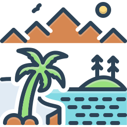 Desert icon