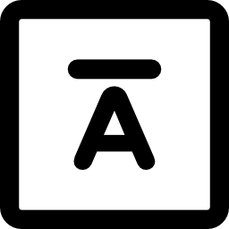 letras icono