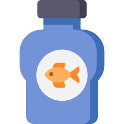 Fish food icon