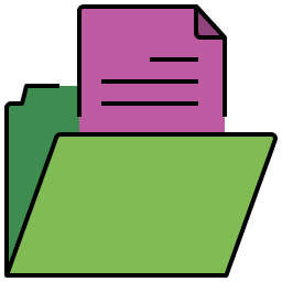 carpeta icono