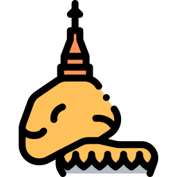 pagoda de kyaiktiyo icono