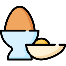 Boiled egg icon