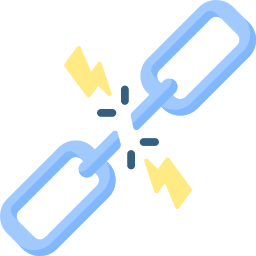 Broken link icon