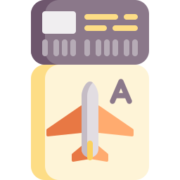 flugzeugticket icon