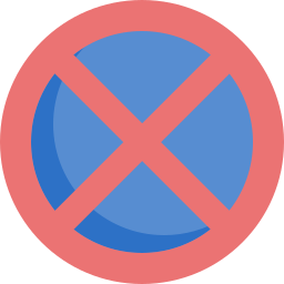Proibido Estacionar Ícone