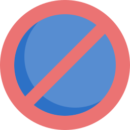 Prohibido aparcar icono