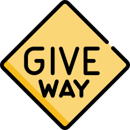 Give way icon