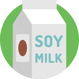 Leche de soja icono