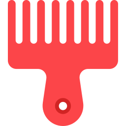 Escova de cabelo Ícone