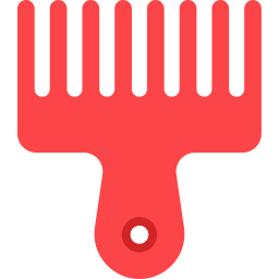 brosse à cheveux Icône