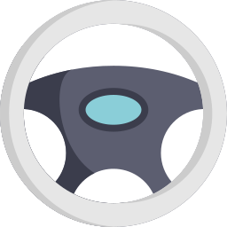 Steering wheel icon