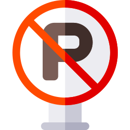 Proibido Estacionar Ícone