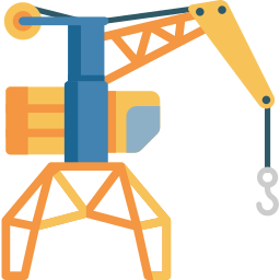 Harbor crane icon