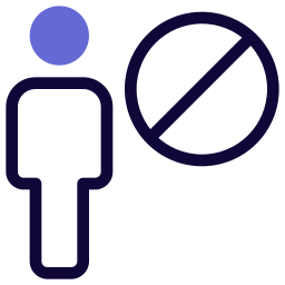 prohibido icono