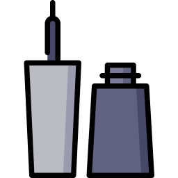 Delineador líquido icono