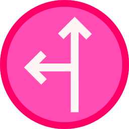 Left way icon