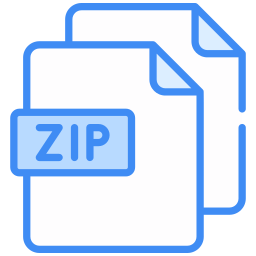 archivo zip icono