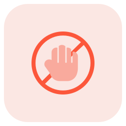 prohibido icono