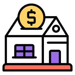 pago de vivienda icono