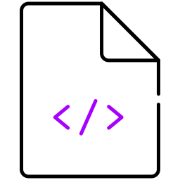 Файл кода иконка
