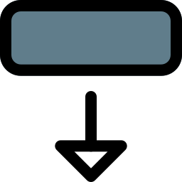 alineación icono