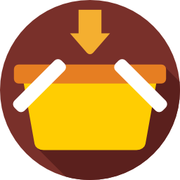 Shopping basket icon