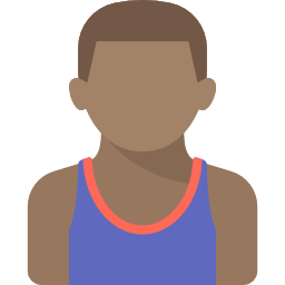 Basketball player icon