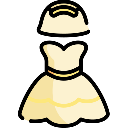 Wedding dress icon