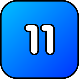 Number 11 icon