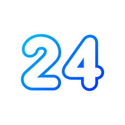 número 24 icono