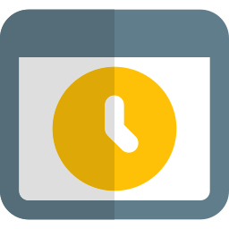 reloj icono