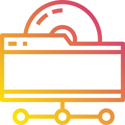 stockage de données Icône