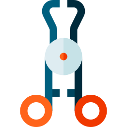 Medical clamp icon