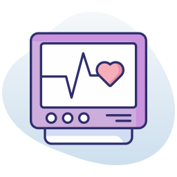 ecg icono