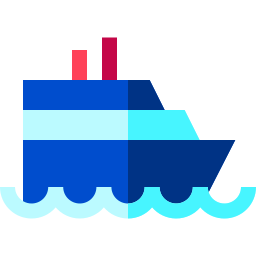 Ferry boat icon